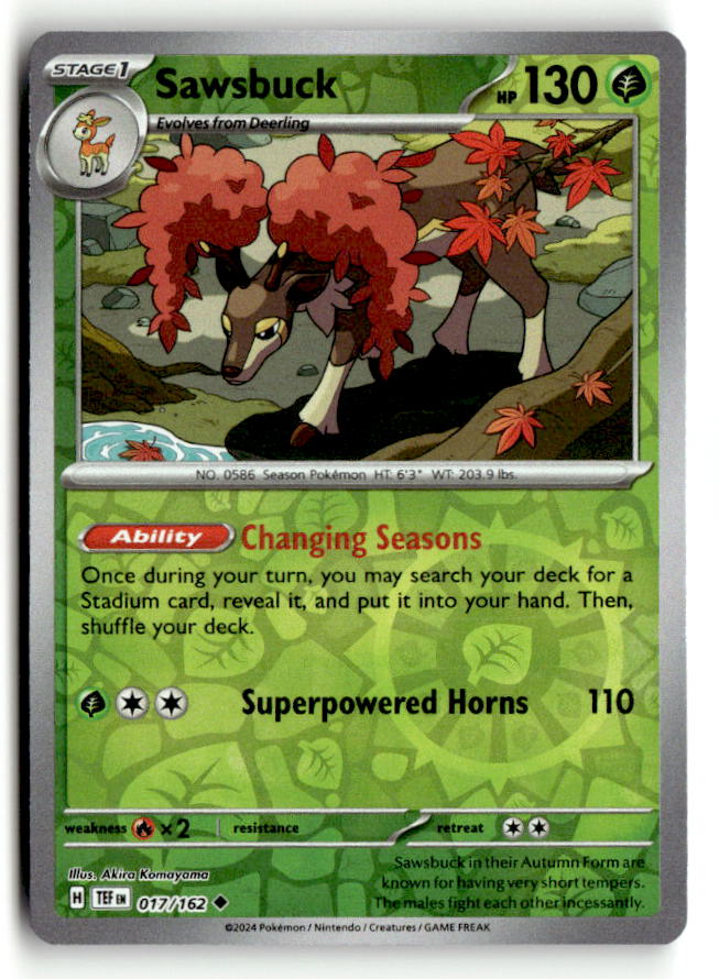Sawsbuck - 017/162