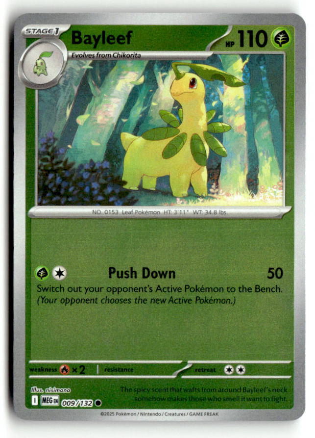 Bayleef | Near Mint / English / Reverse Holofoil