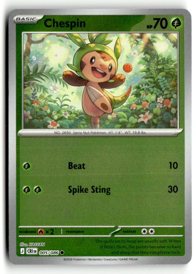 Chespin - 005/086