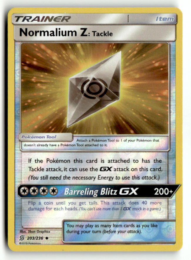 Normalium Z: Tackle