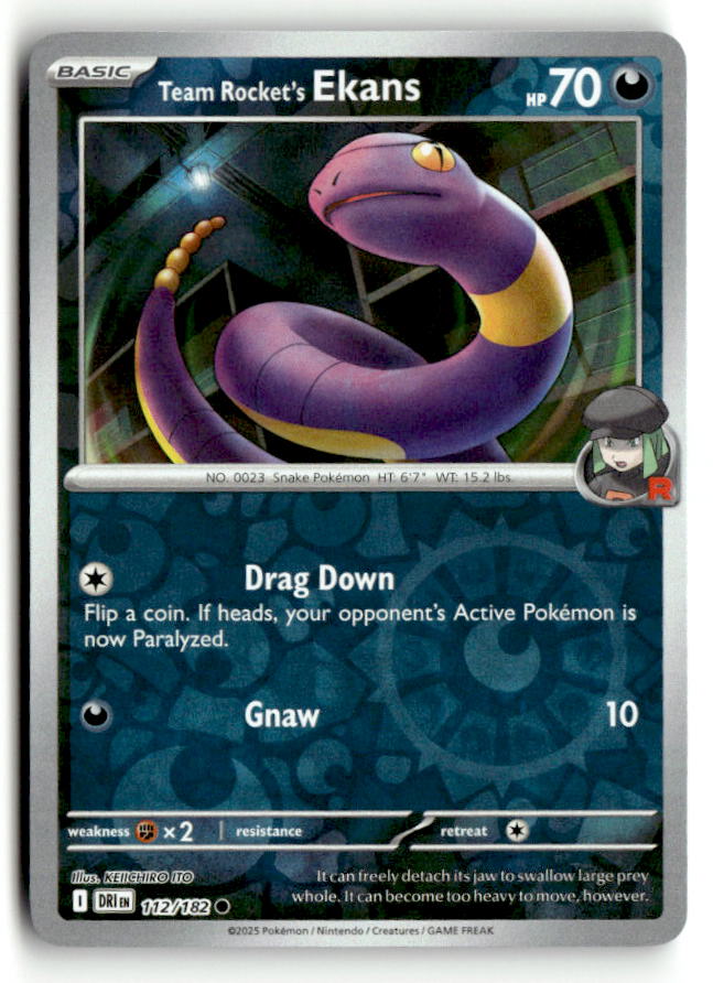 Team Rocket's Ekans