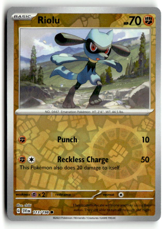 Riolu - 113/198
