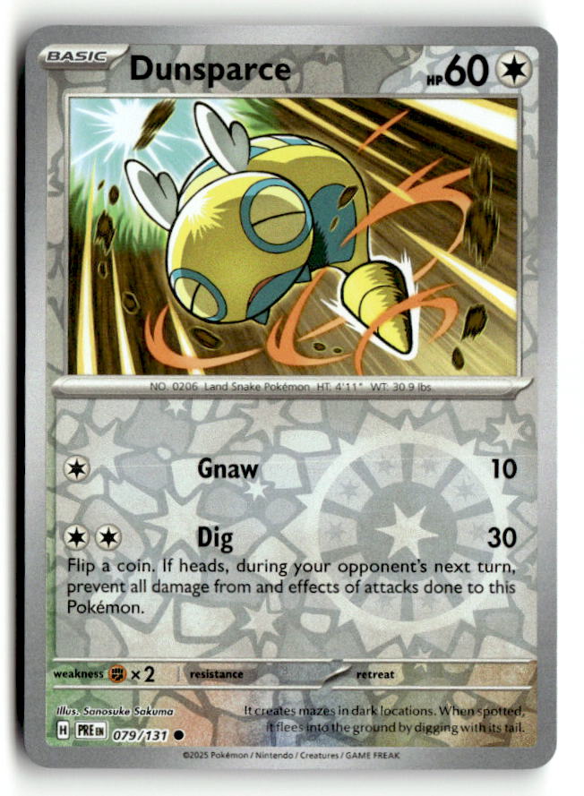 Dunsparce | Near Mint / English / Reverse Holofoil