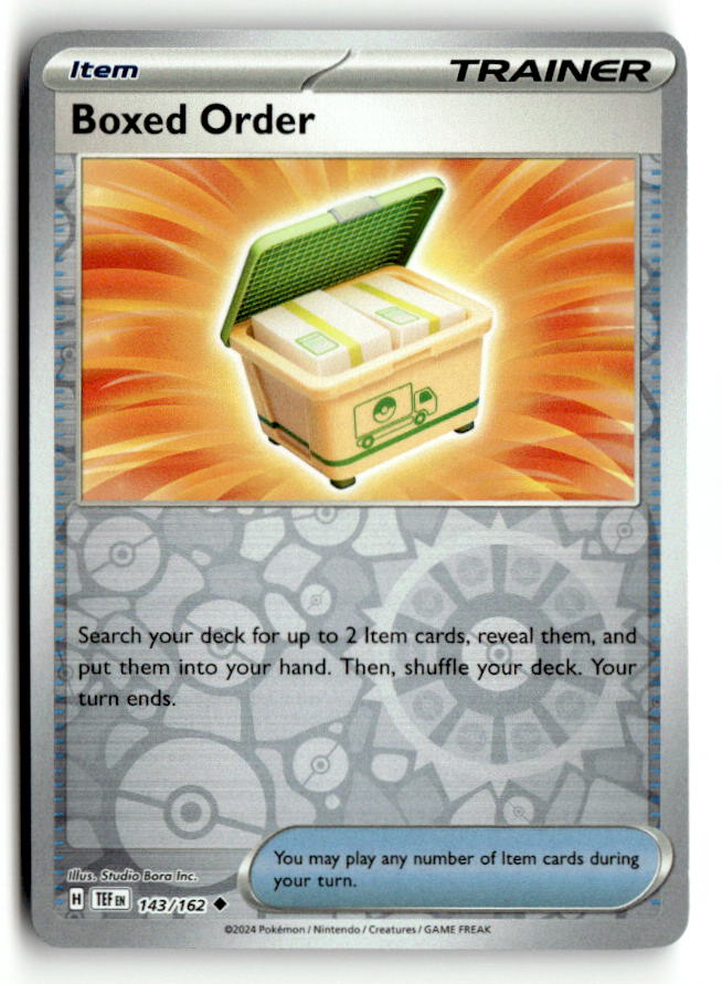 Boxed Order