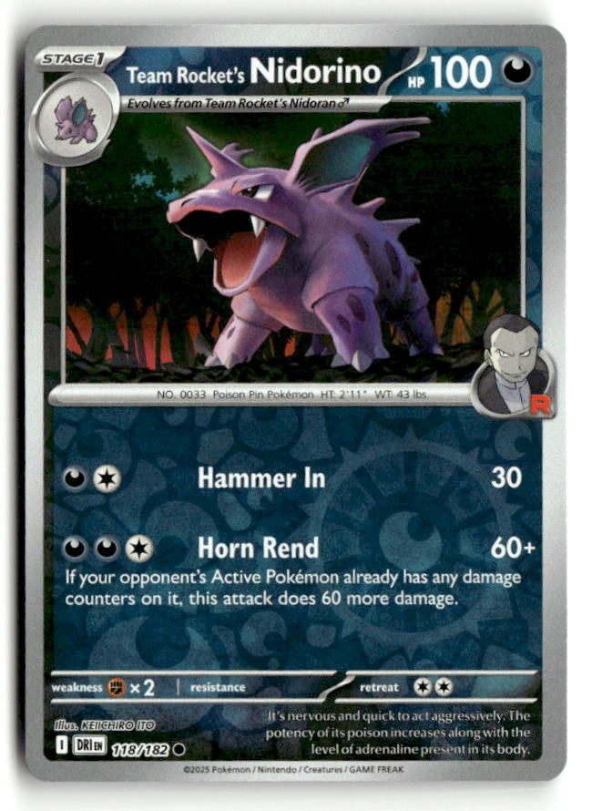 Team Rocket's Nidorino