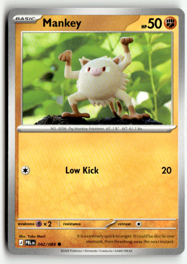 Mankey | Near Mint / English / Normal