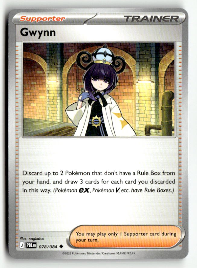 Gwynn - 078/084 | Near Mint / English / Normal