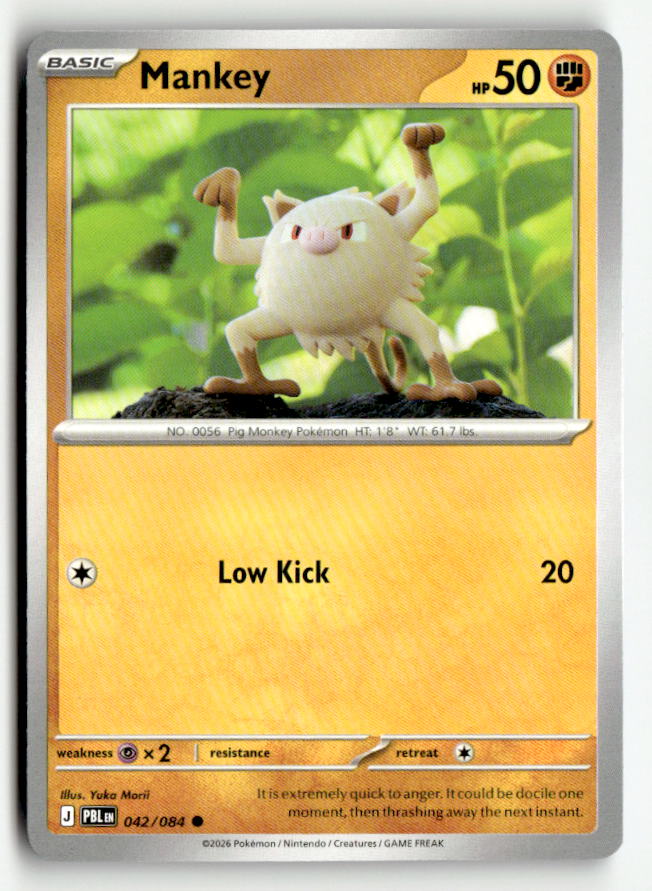 Mankey | Near Mint / English / Normal