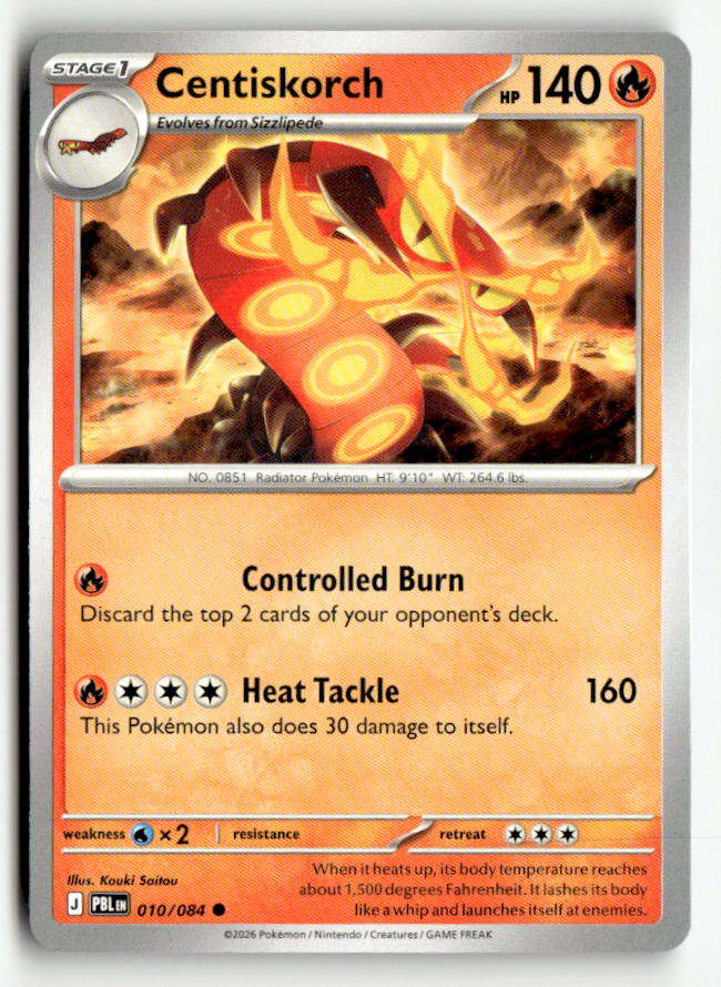 Centiskorch | Near Mint / English / Normal