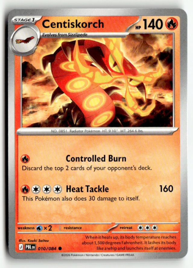 Centiskorch | Near Mint / English / Normal