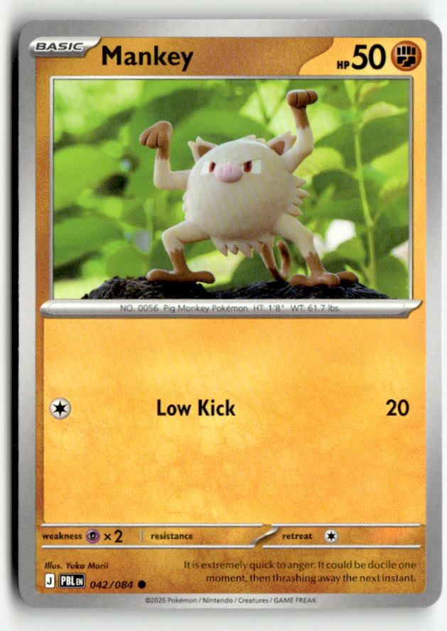 Mankey | Near Mint / English / Normal