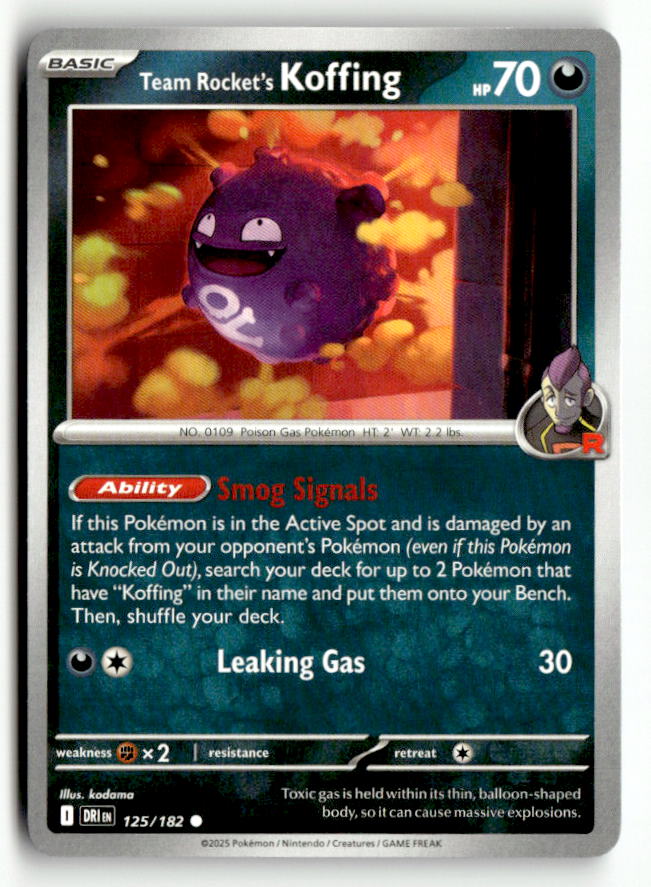 Team Rocket's Koffing