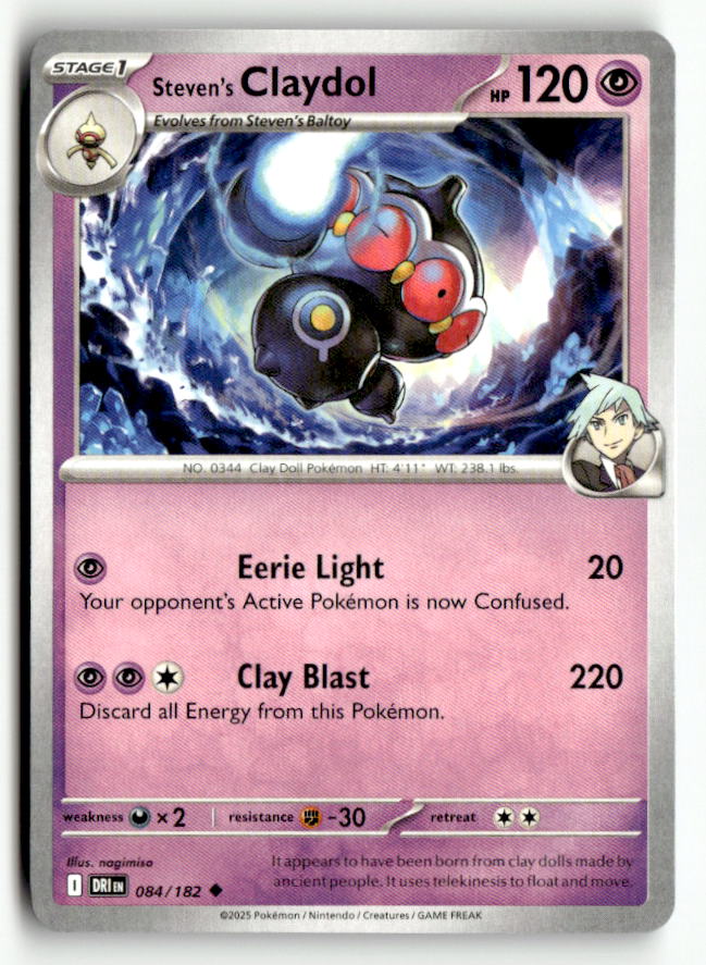 Steven's Claydol | Near Mint / English / Normal