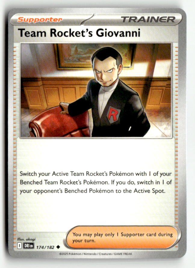 Team Rocket's Giovanni | Near Mint / English / Normal