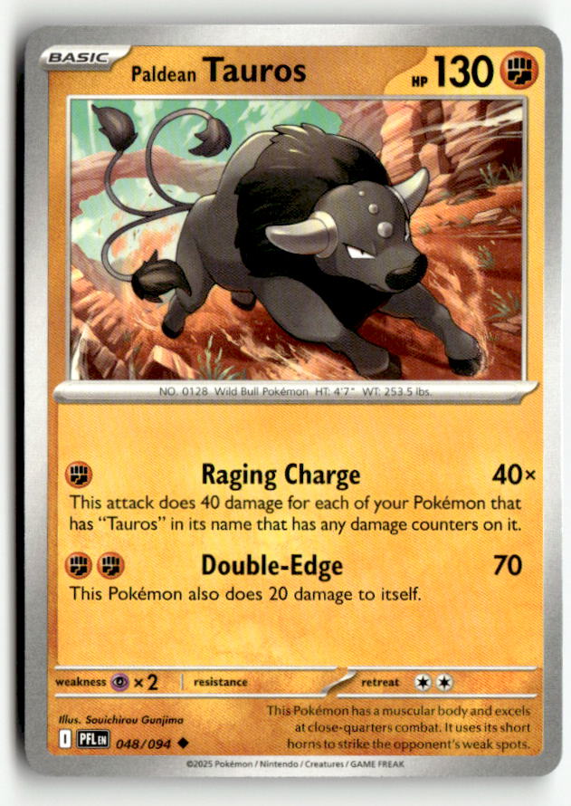 Paldean Tauros
