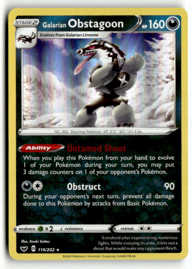 Galarian Obstagoon