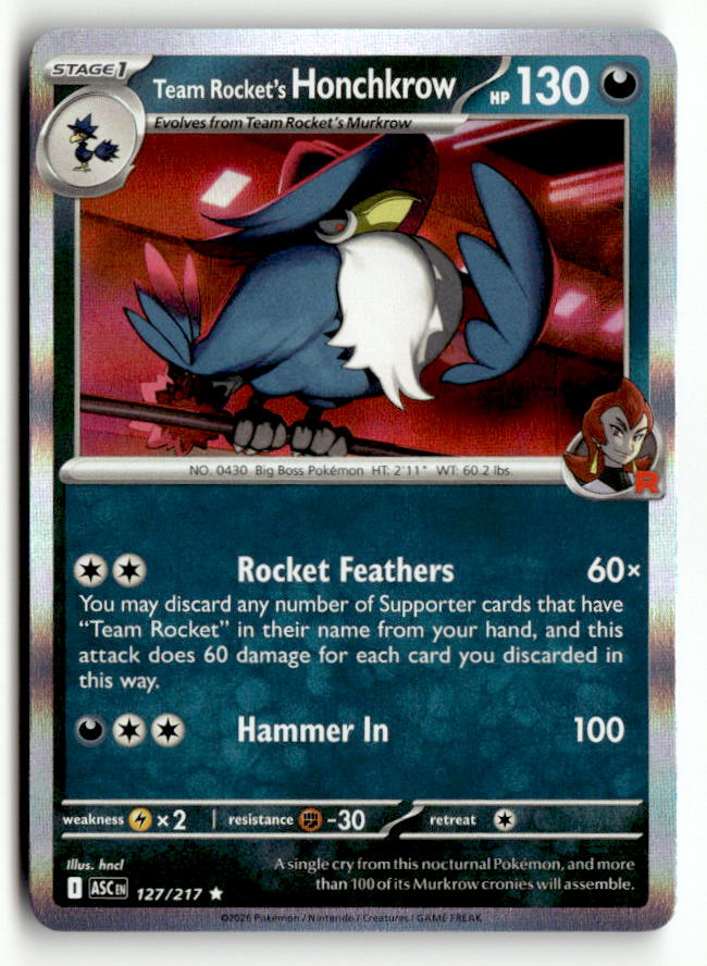 Team Rocket's Honchkrow