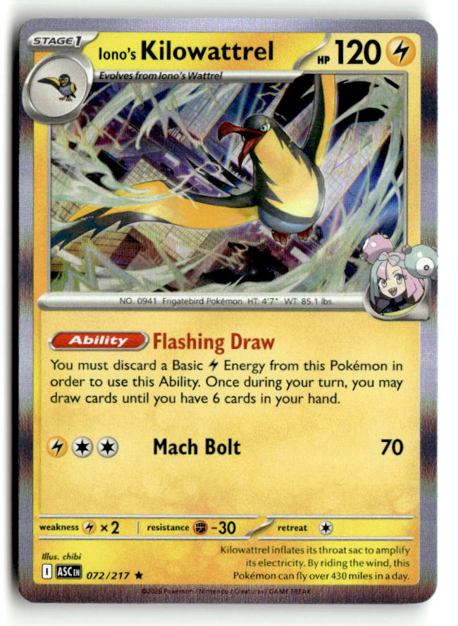 Iono's Kilowattrel