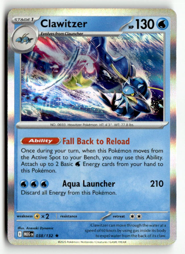 Clawitzer - 038/132