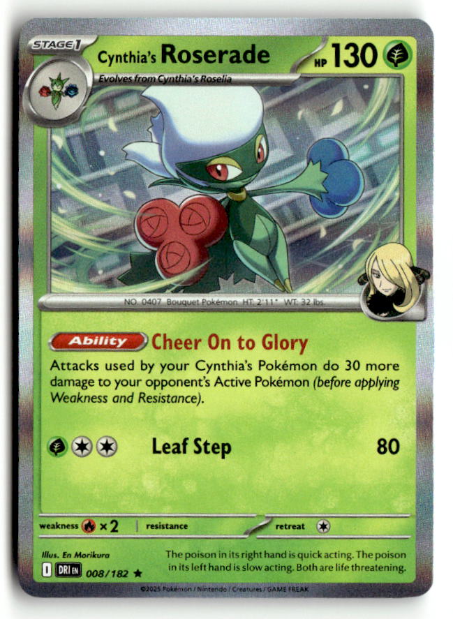 Cynthia's Roserade | Near Mint / English / Holofoil