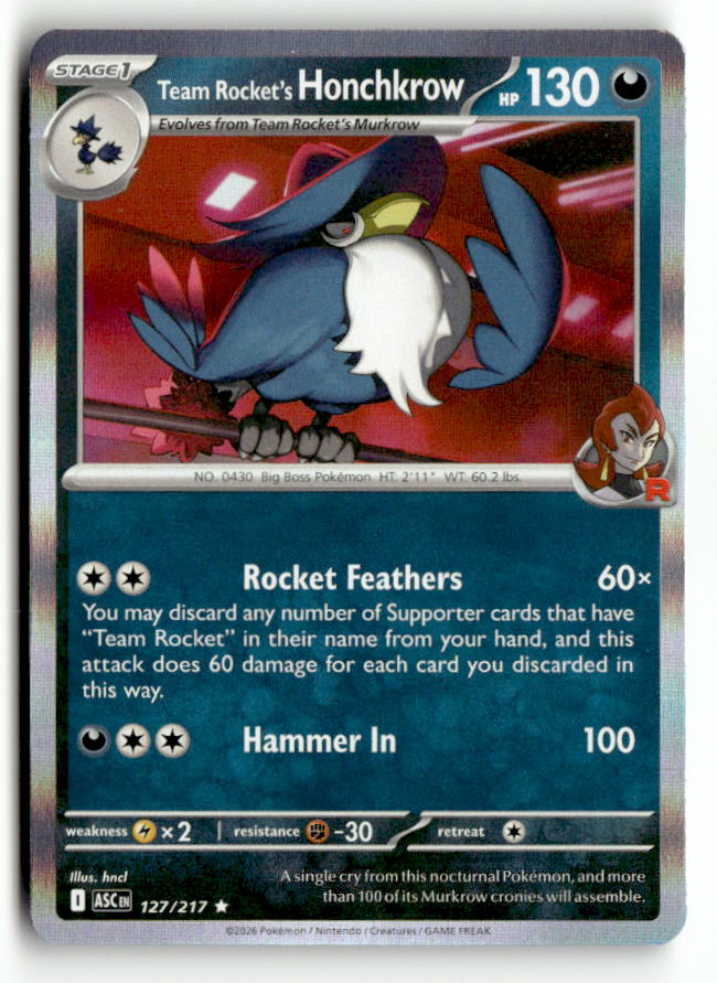 Team Rocket's Honchkrow