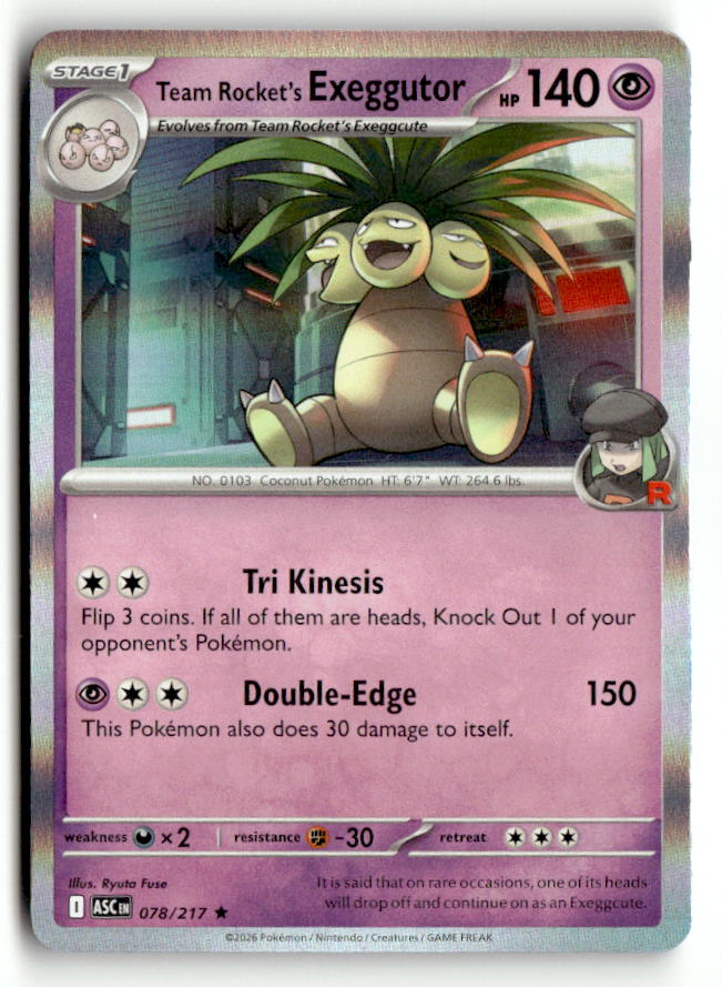 Team Rocket's Exeggutor