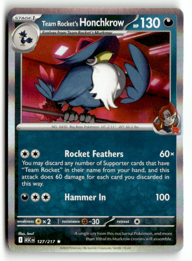 Team Rocket's Honchkrow