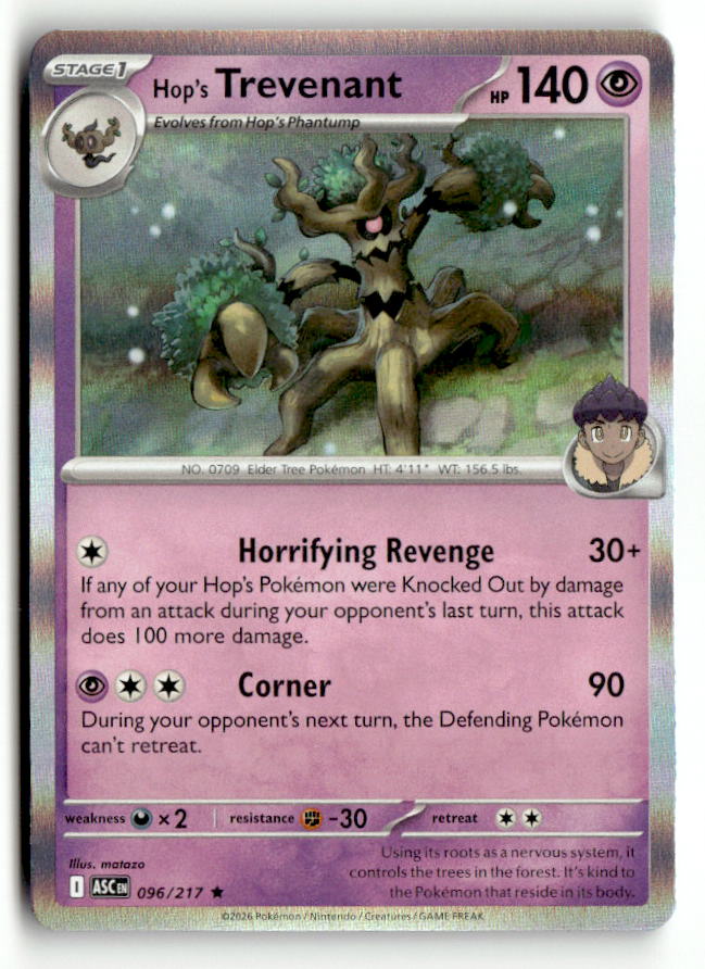 Hop's Trevenant - 096/217