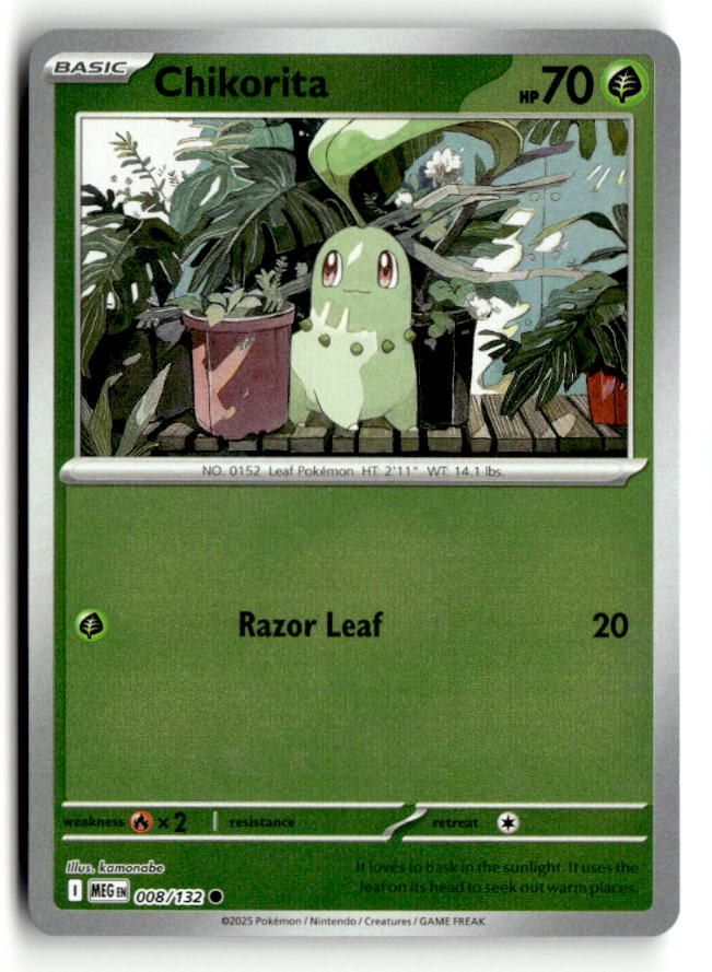 Chikorita | Near Mint / English / Reverse Holofoil