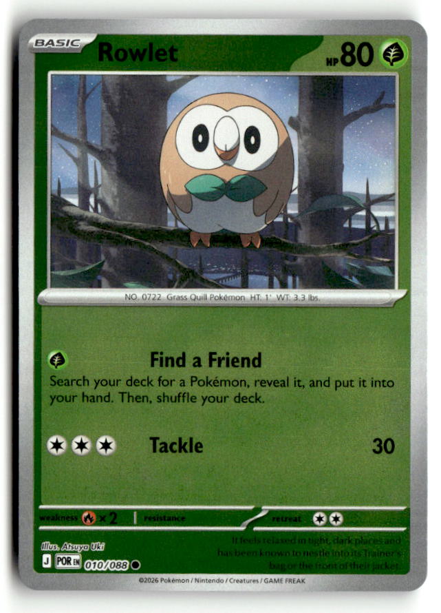 Rowlet - 010/088