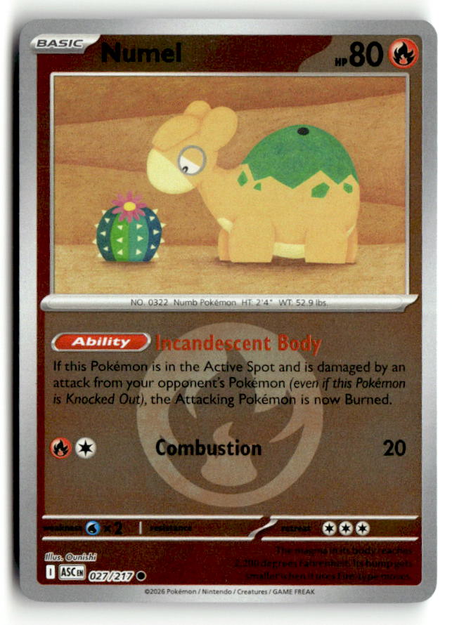 Numel - 027/217 (Energy Symbol Pattern)
