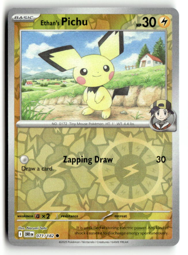 Ethan's Pichu