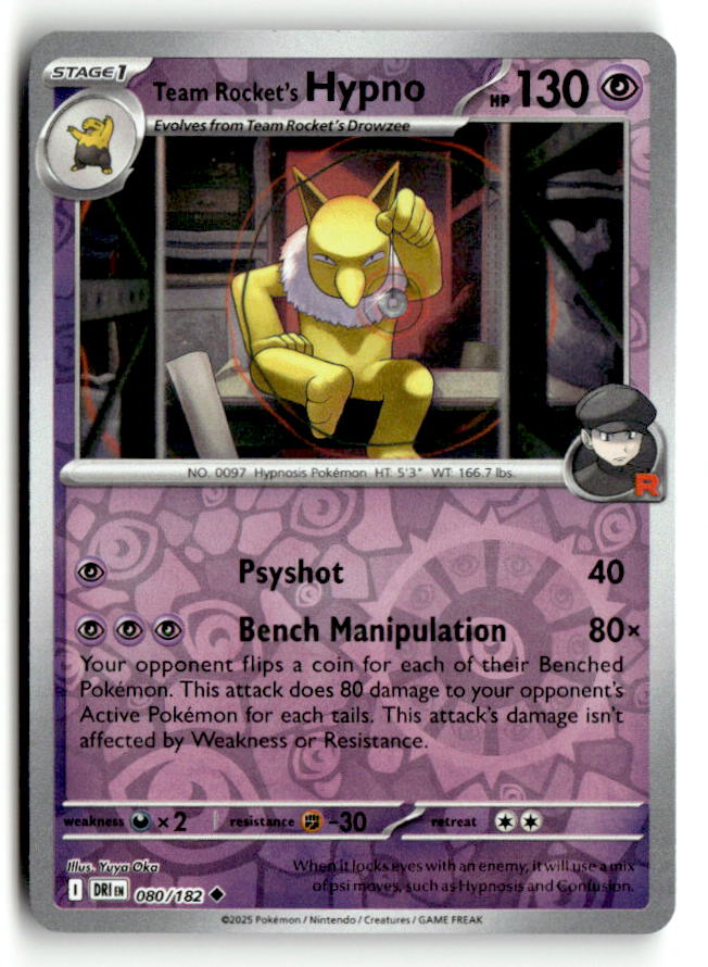 Team Rocket's Hypno