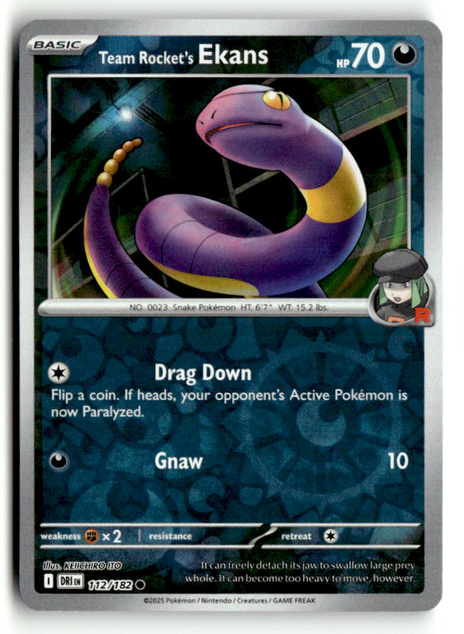 Team Rocket's Ekans