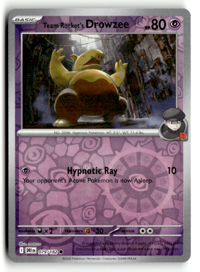 Team Rocket's Drowzee