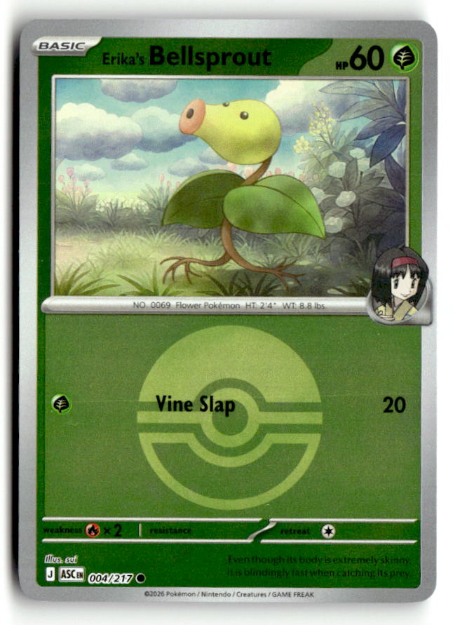 Erika's Bellsprout (Poke Ball)
