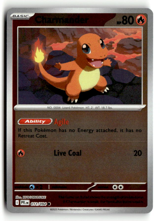 Charmander | Near Mint / English / Reverse Holofoil