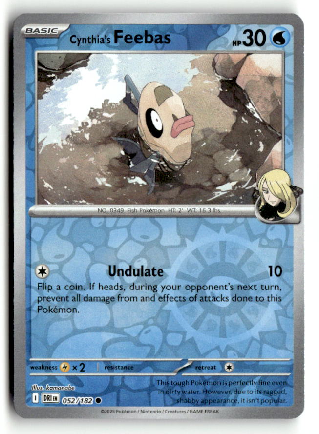 Cynthia's Feebas | Near Mint / English / Reverse Holofoil