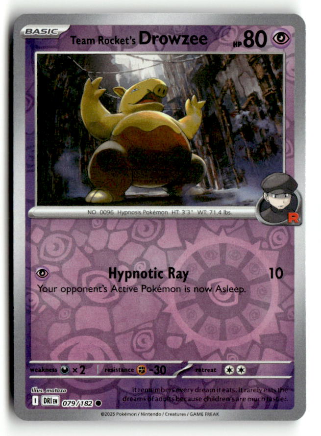 Team Rocket's Drowzee