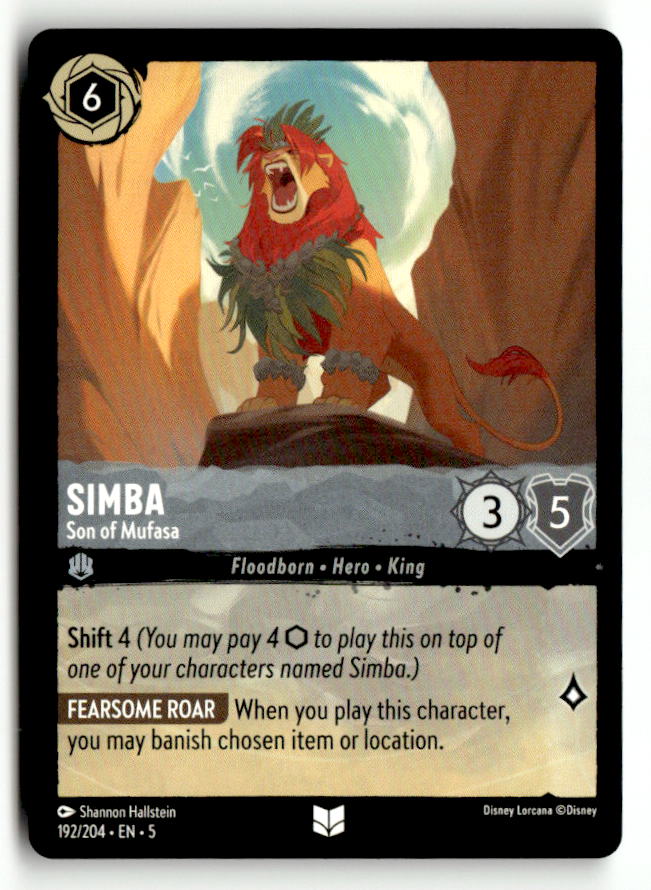 Simba - Son of Mufasa | Near Mint / English / Normal