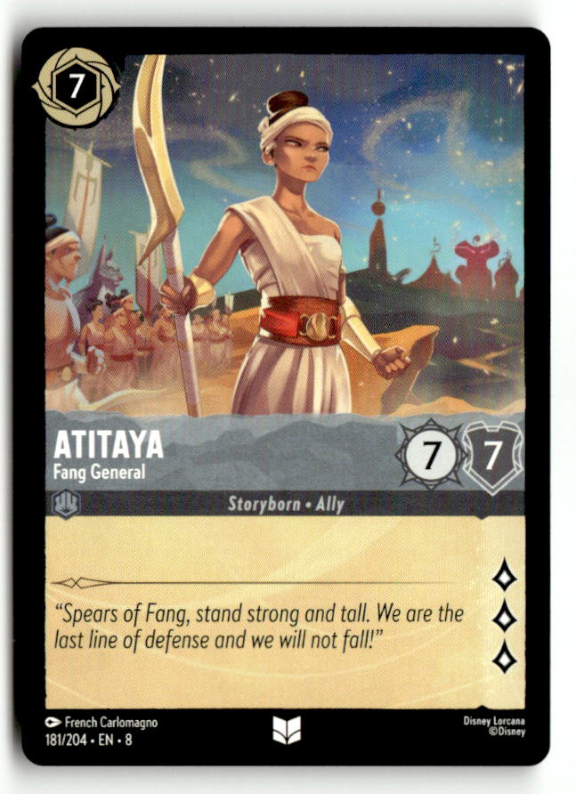 Atitaya - Fang General | Near Mint / English / Normal
