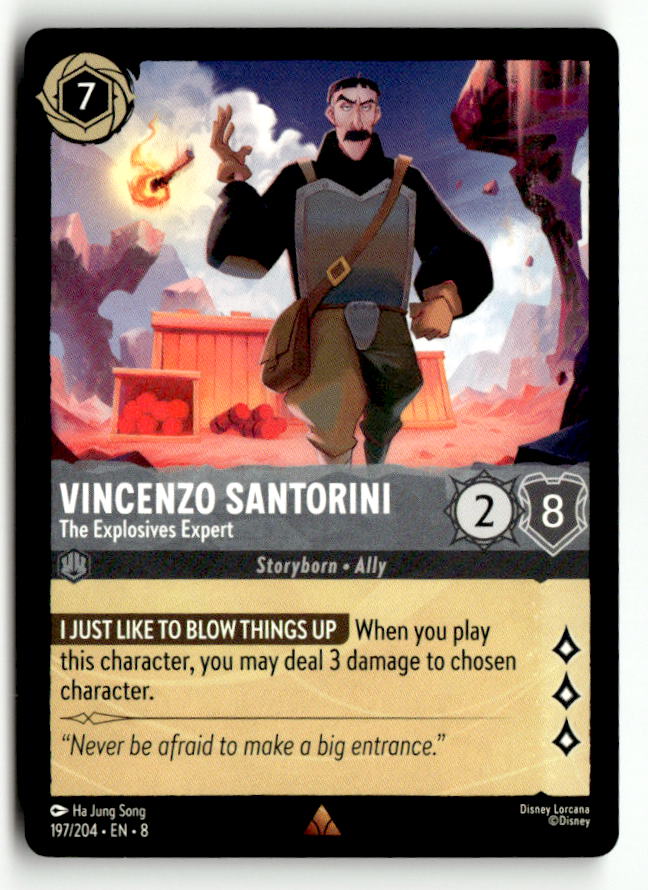 Vincenzo Santorini - The Explosives Expert | Near Mint / English / Normal