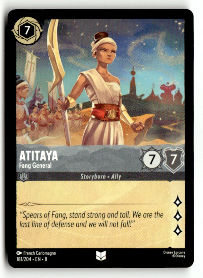 Atitaya - Fang General | Near Mint / English / Normal