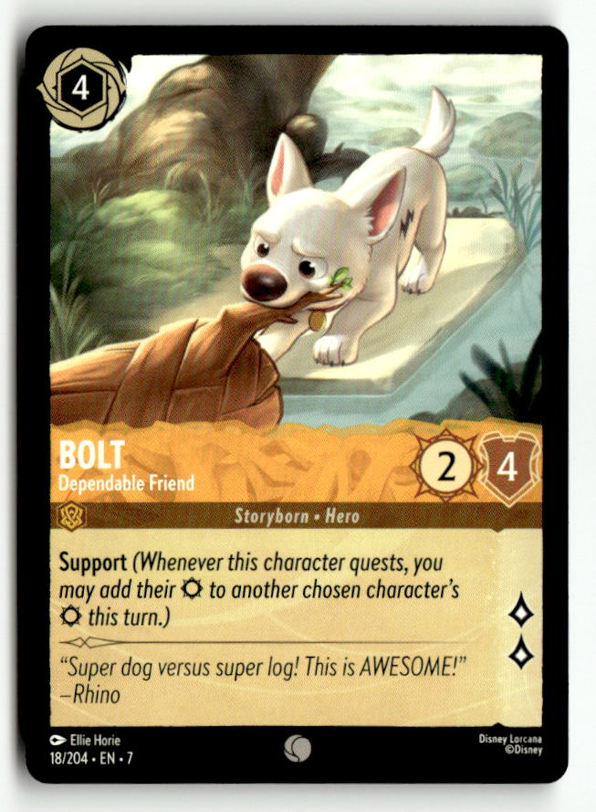 Bolt - Dependable Friend | Near Mint / English / Normal