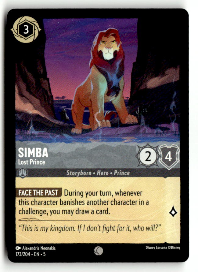 Simba - Lost Prince | Near Mint / English / Normal