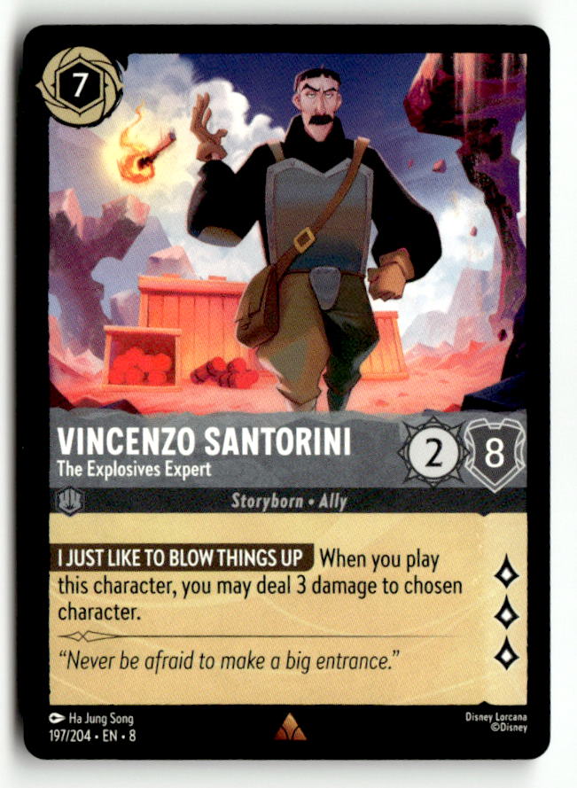 Vincenzo Santorini - The Explosives Expert | Near Mint / English / Normal