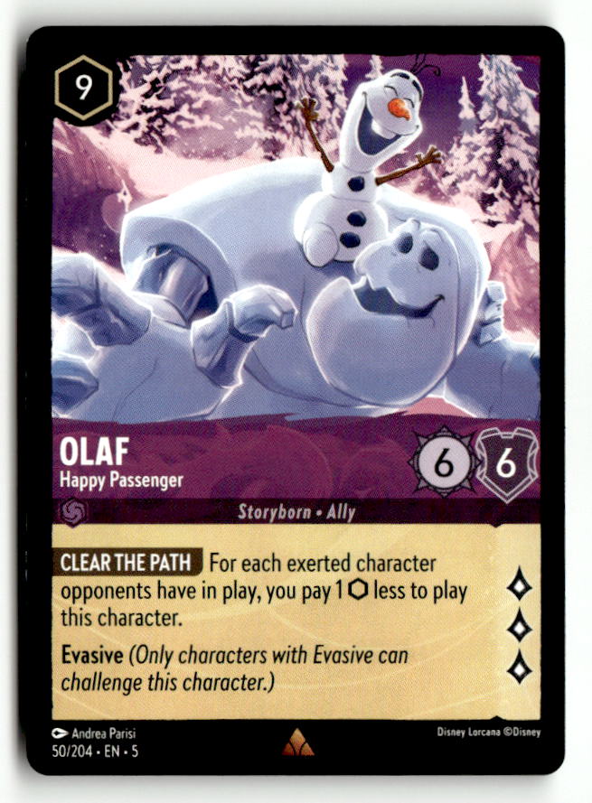 Olaf - Happy Passenger | Near Mint / English / Normal