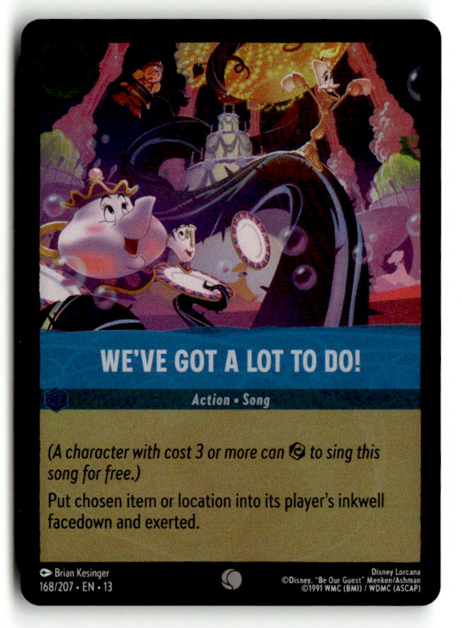 We've Got a Lot to Do! | Near Mint / English / Cold Foil