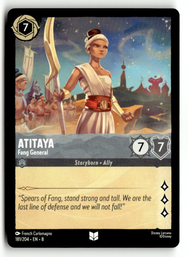 Atitaya - Fang General | Near Mint / English / Normal