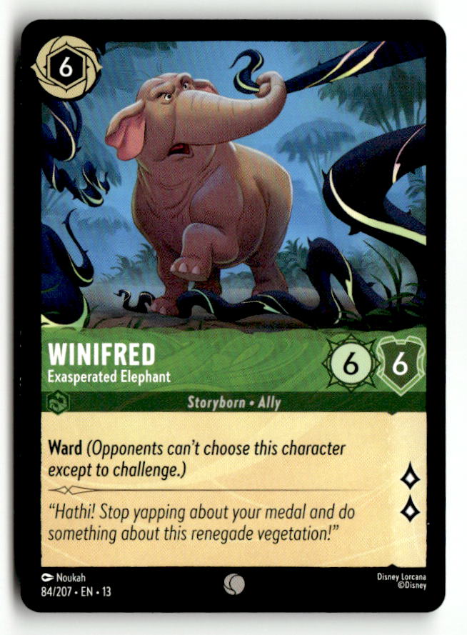 Winifred - Exasperated Elephant